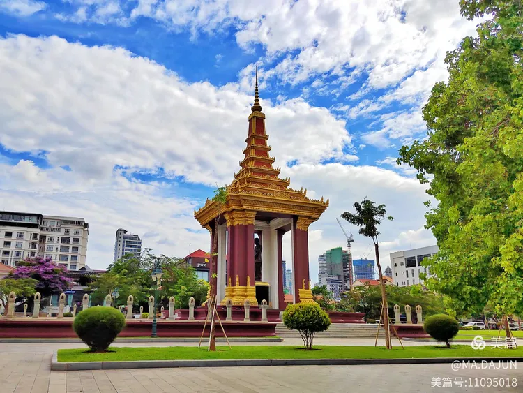 柬埔寨游记(6)金边独立广场